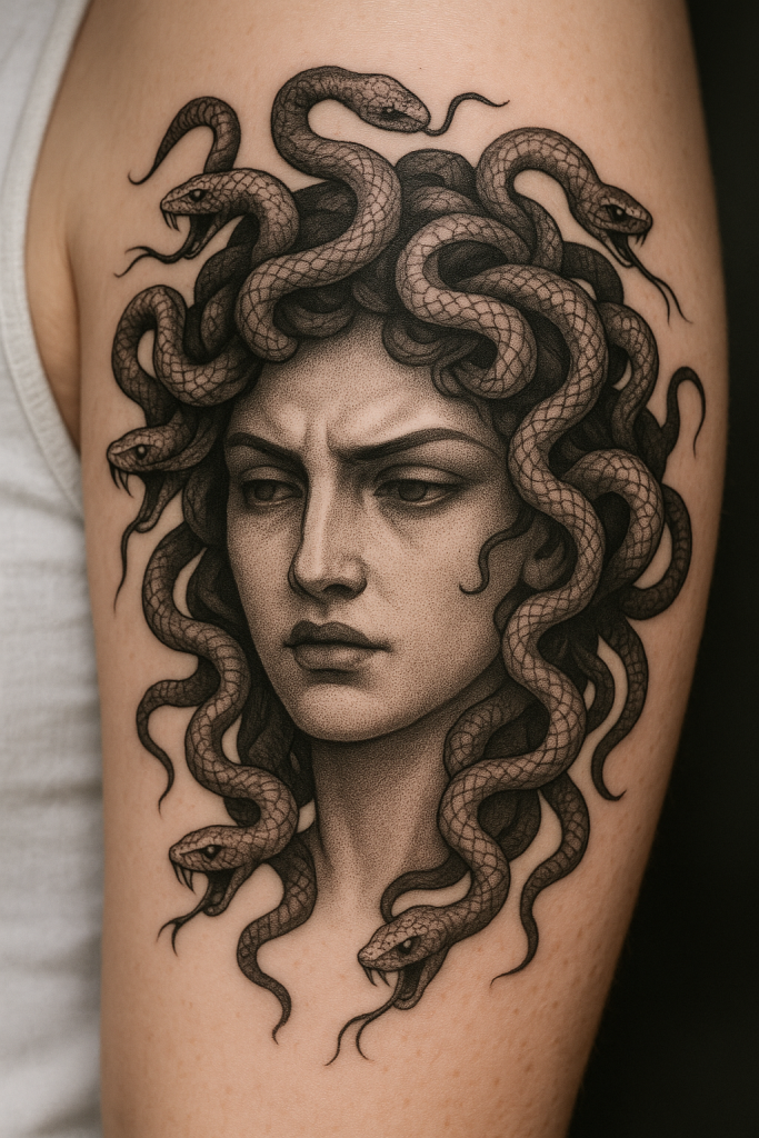 significado tatuagem medusa
