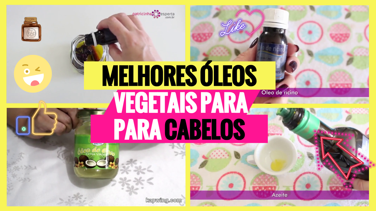 óleos para cabelo fino