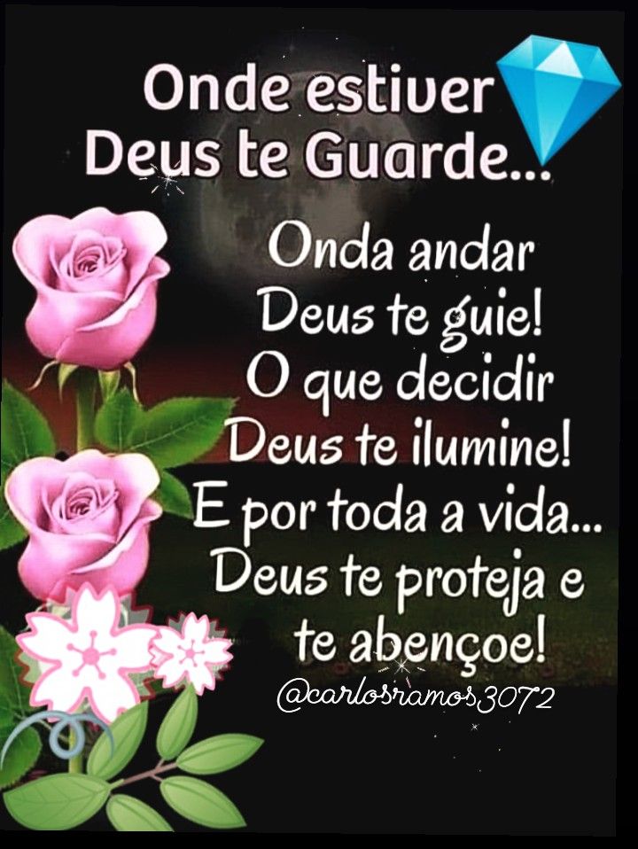 mensagem boa noite que deus te abençoe e te guarde