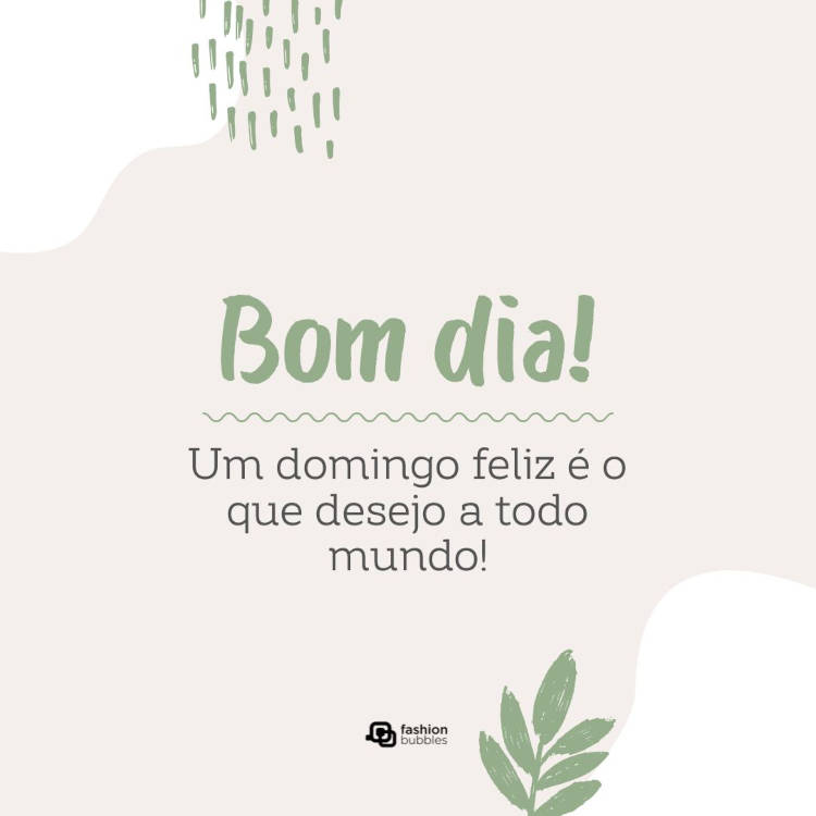 frase bom dia domingo whatsapp