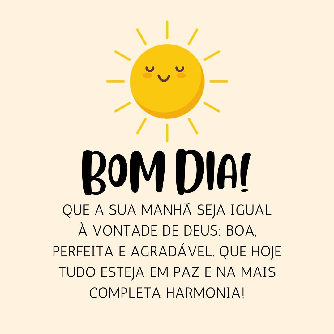 mensagem de bom dia para status