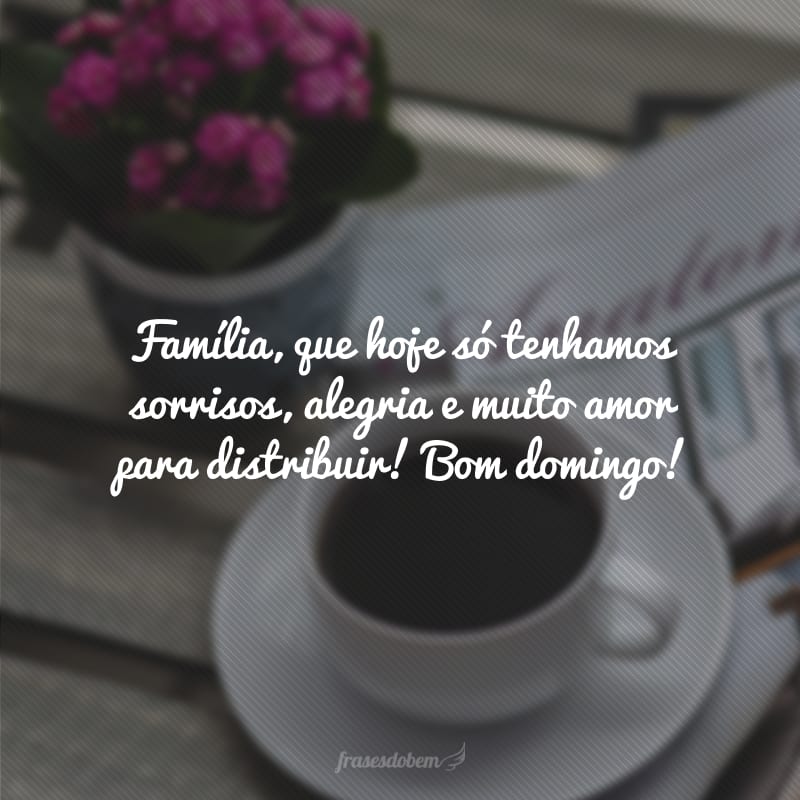 mensagem de domingo para filhos