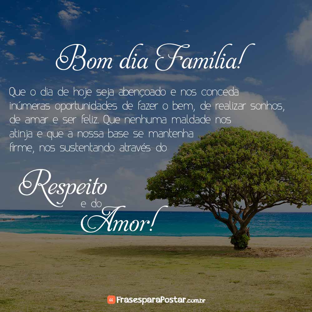 domingo em família frases