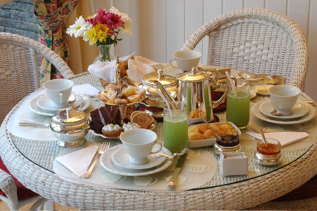inspiração mesa de lanche
