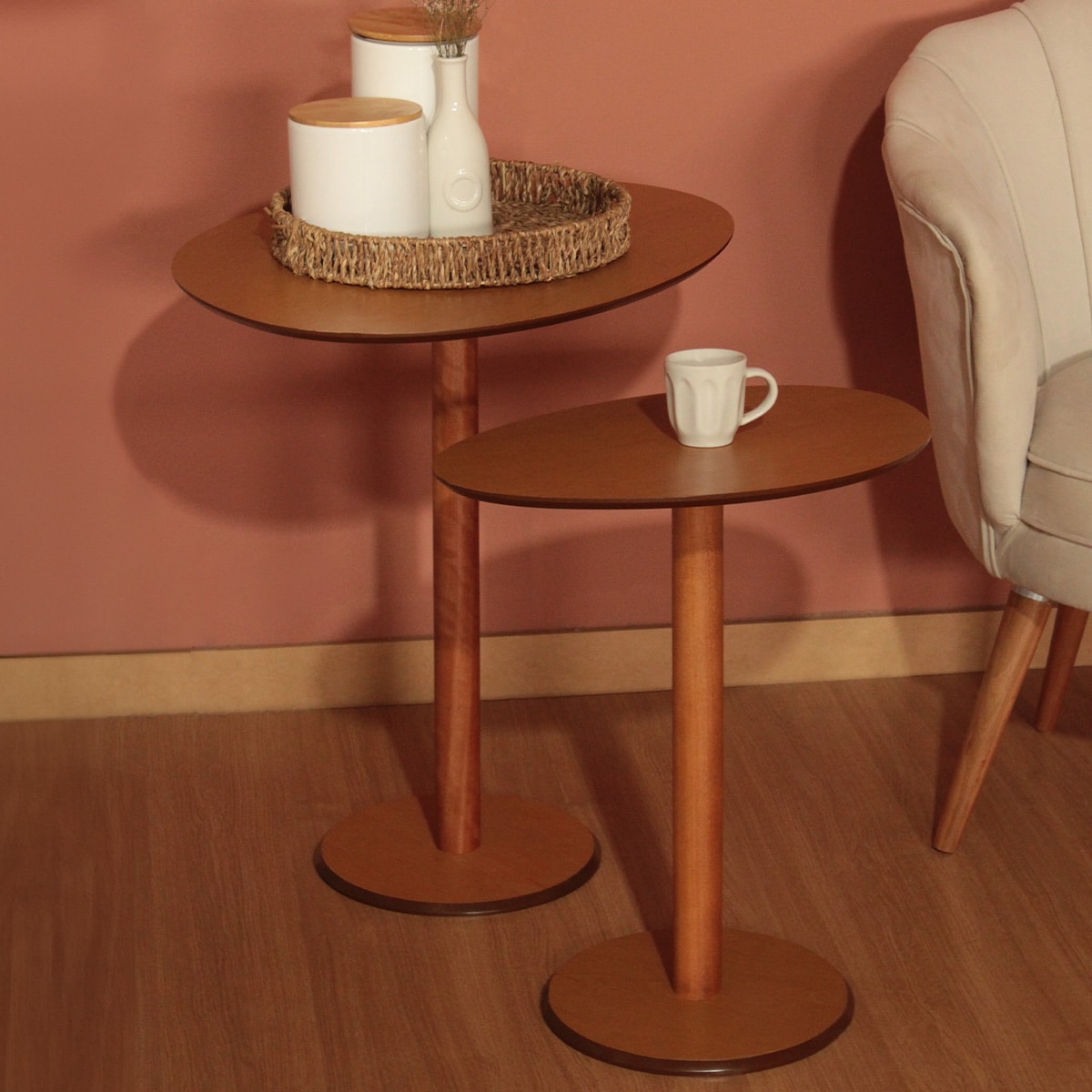 mesa lateral moderna sala
