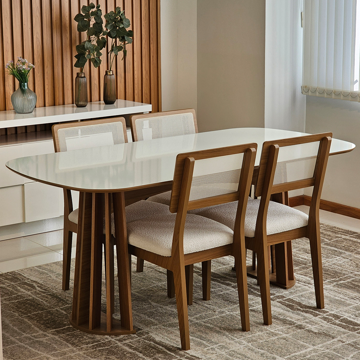 mesa de jantar moderna