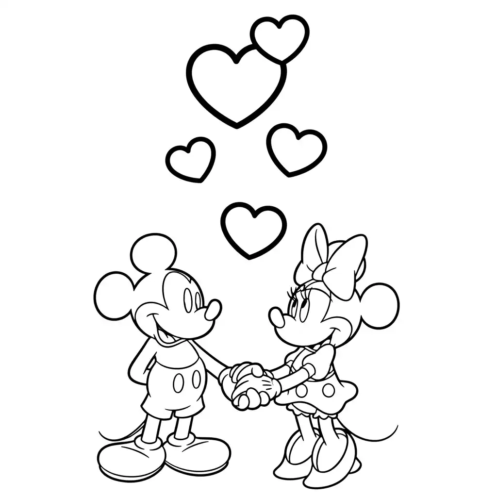 páginas para colorir disney