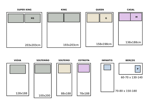 cama de casal ideal para quarto pequeno