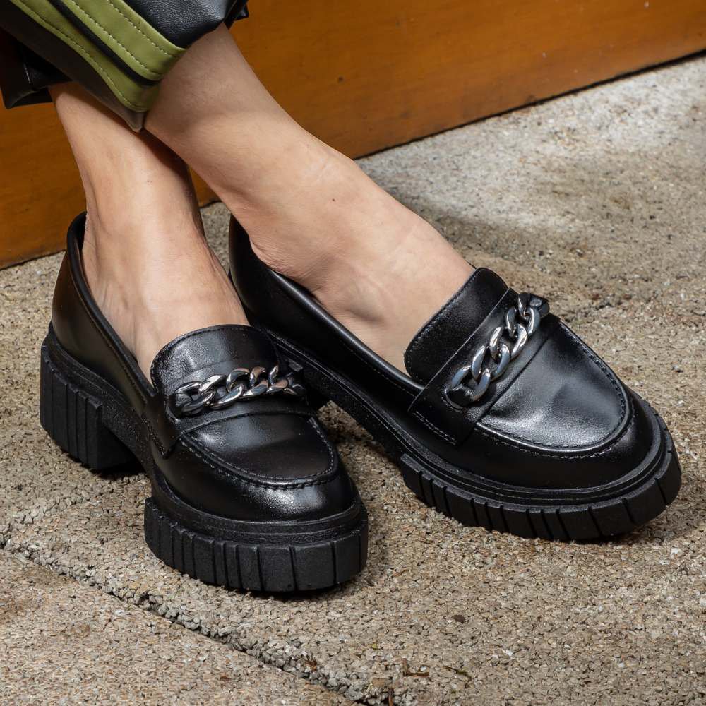 mocassim feminino sola grossa
