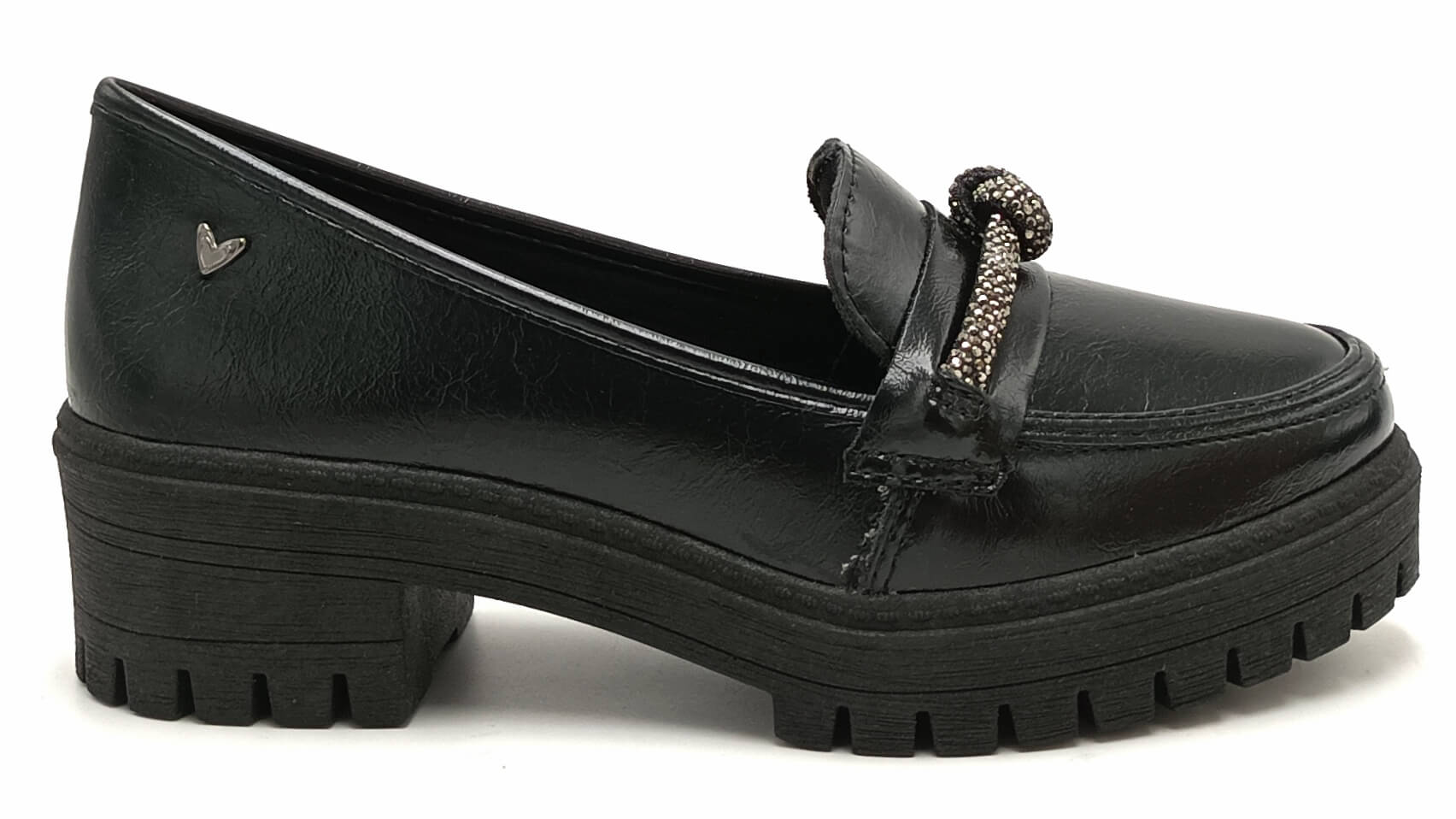 mocassim feminino plataforma