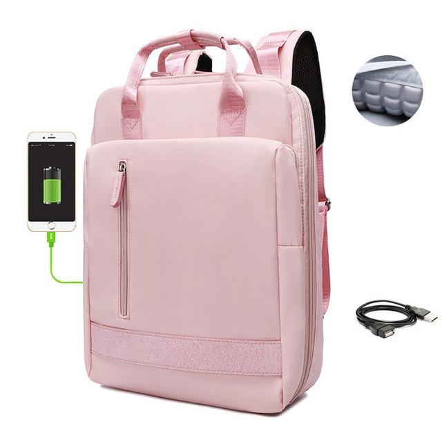 mochila antifurto faculdade feminina