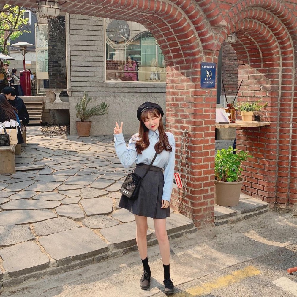 wide legs coreanas