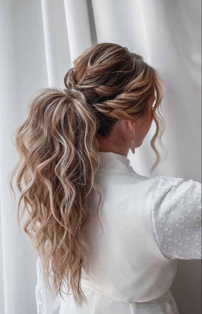 penteados para cabelo médio