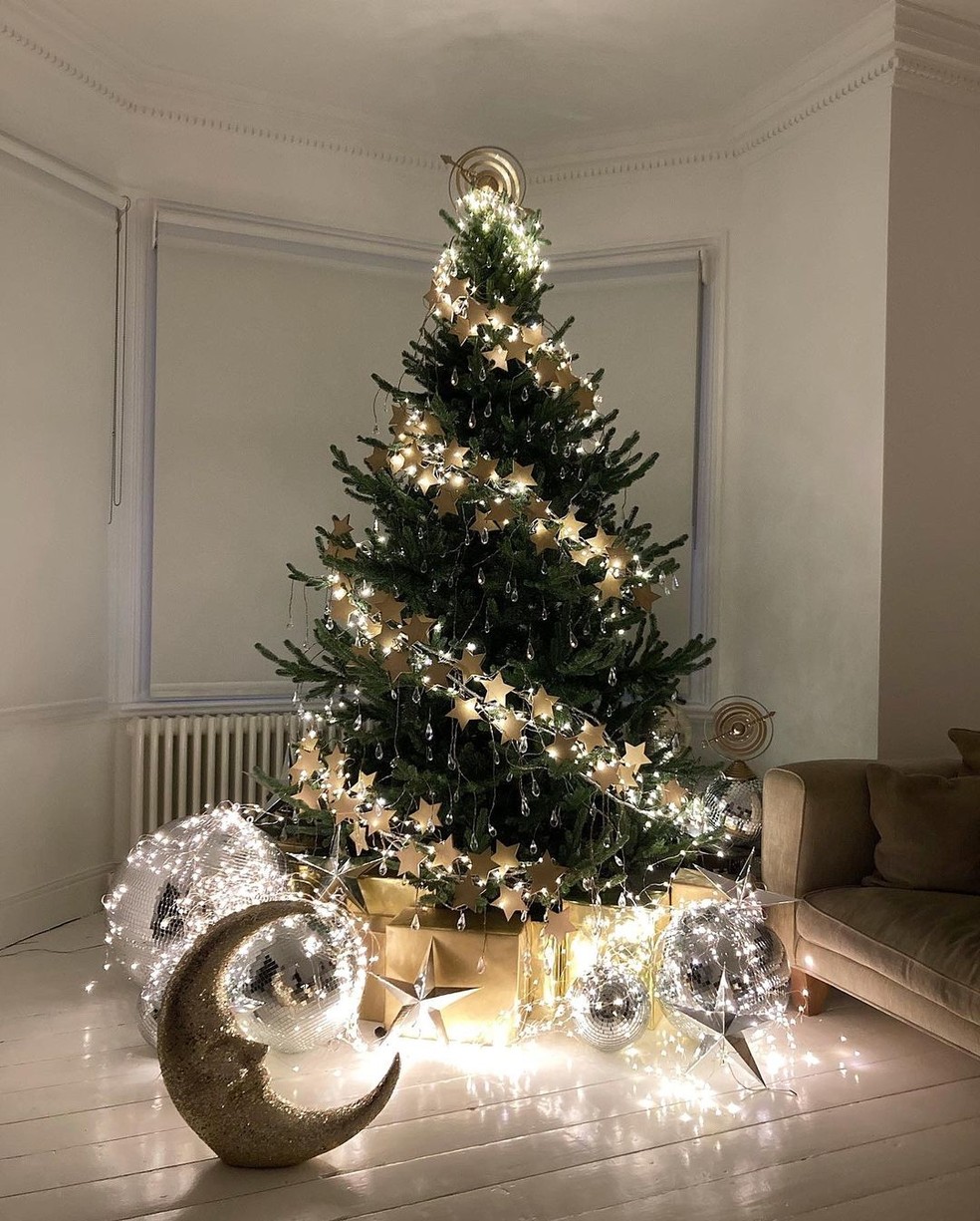 ideias de decoração de árvore de natal