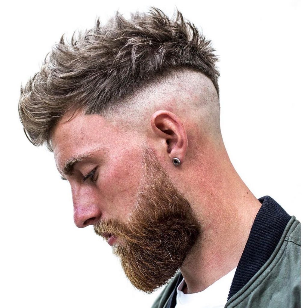moicano curto masculino