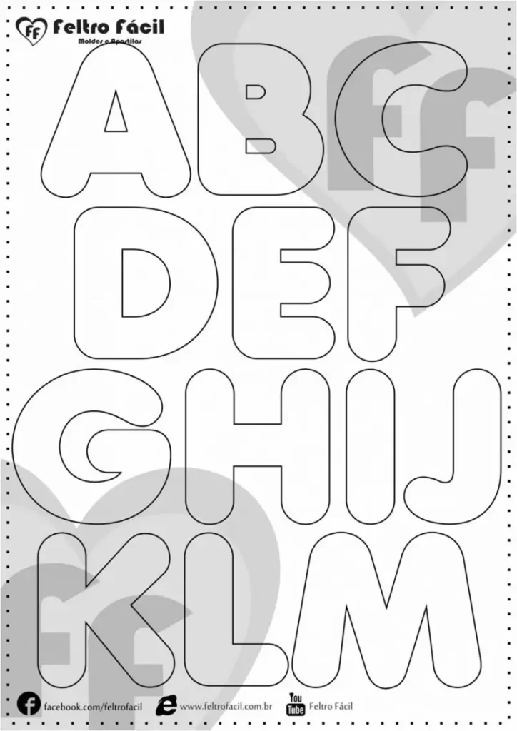 alfabeto ilustrado para imprimir