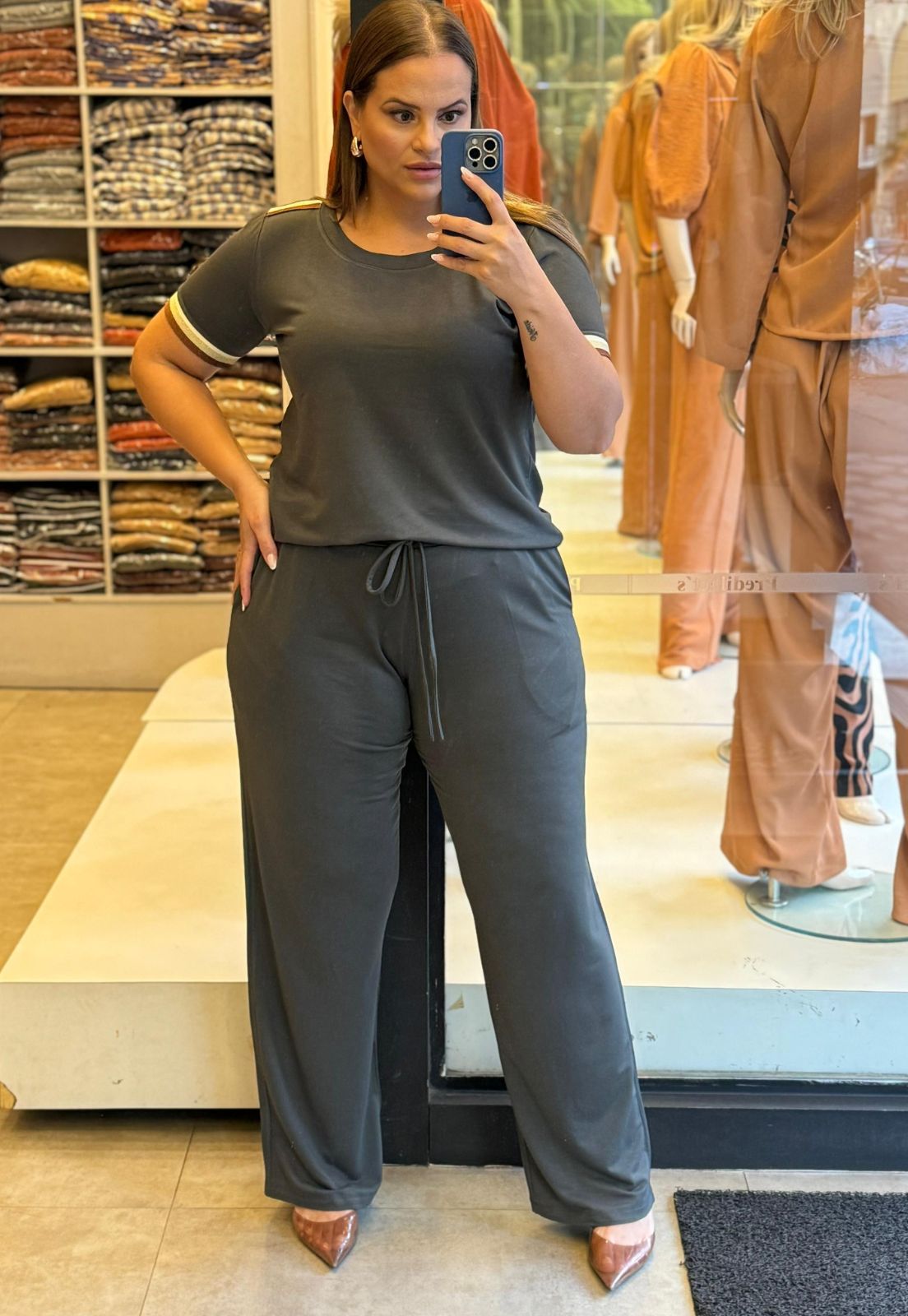 Conjunto moletinho feminino preço baixo