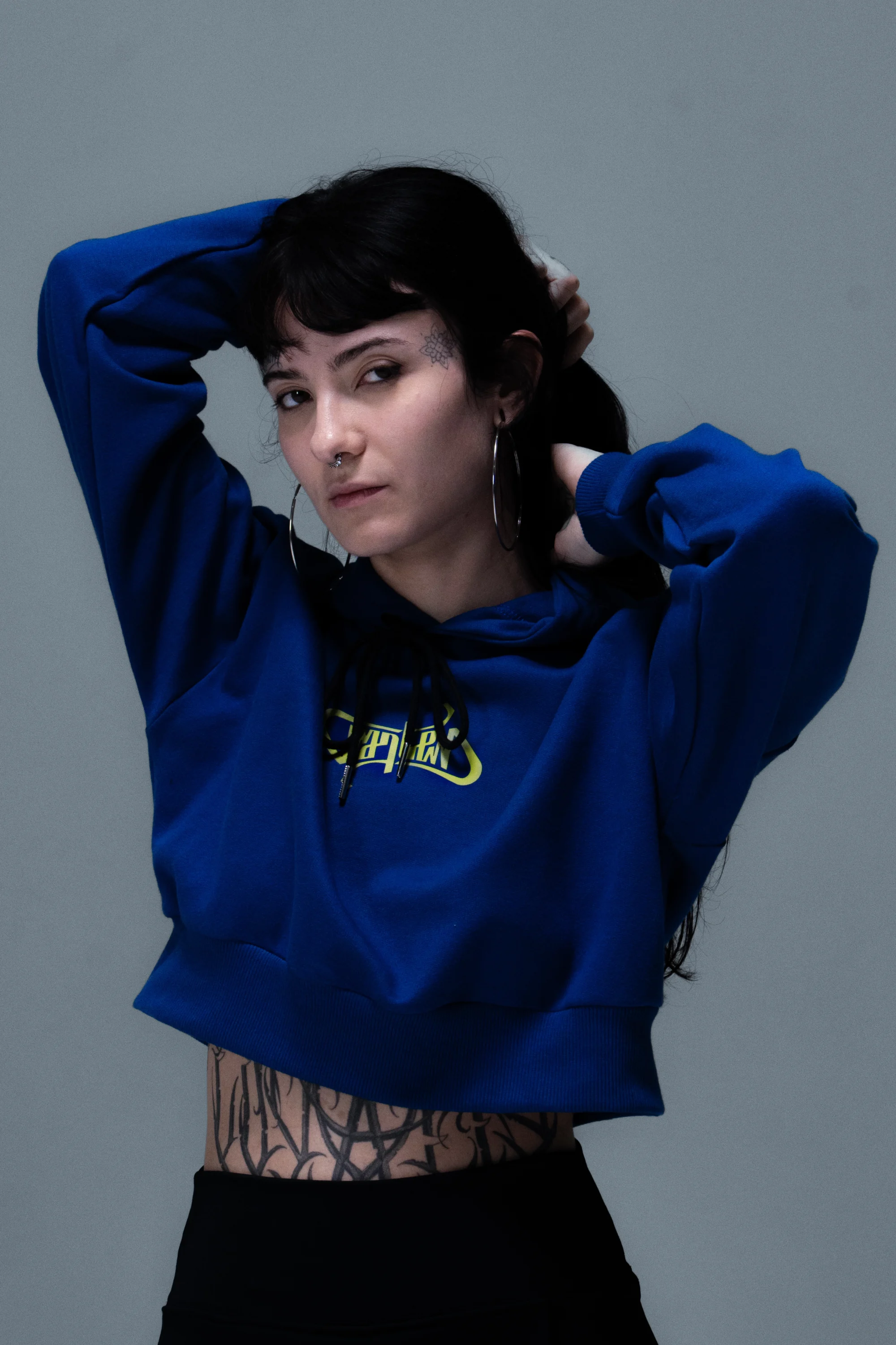 moletom cropped feminino para treino