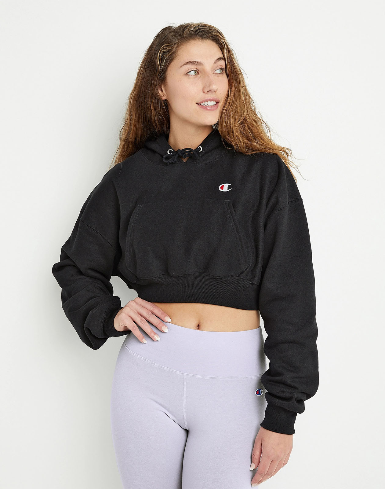 moletom cropped feminino estiloso