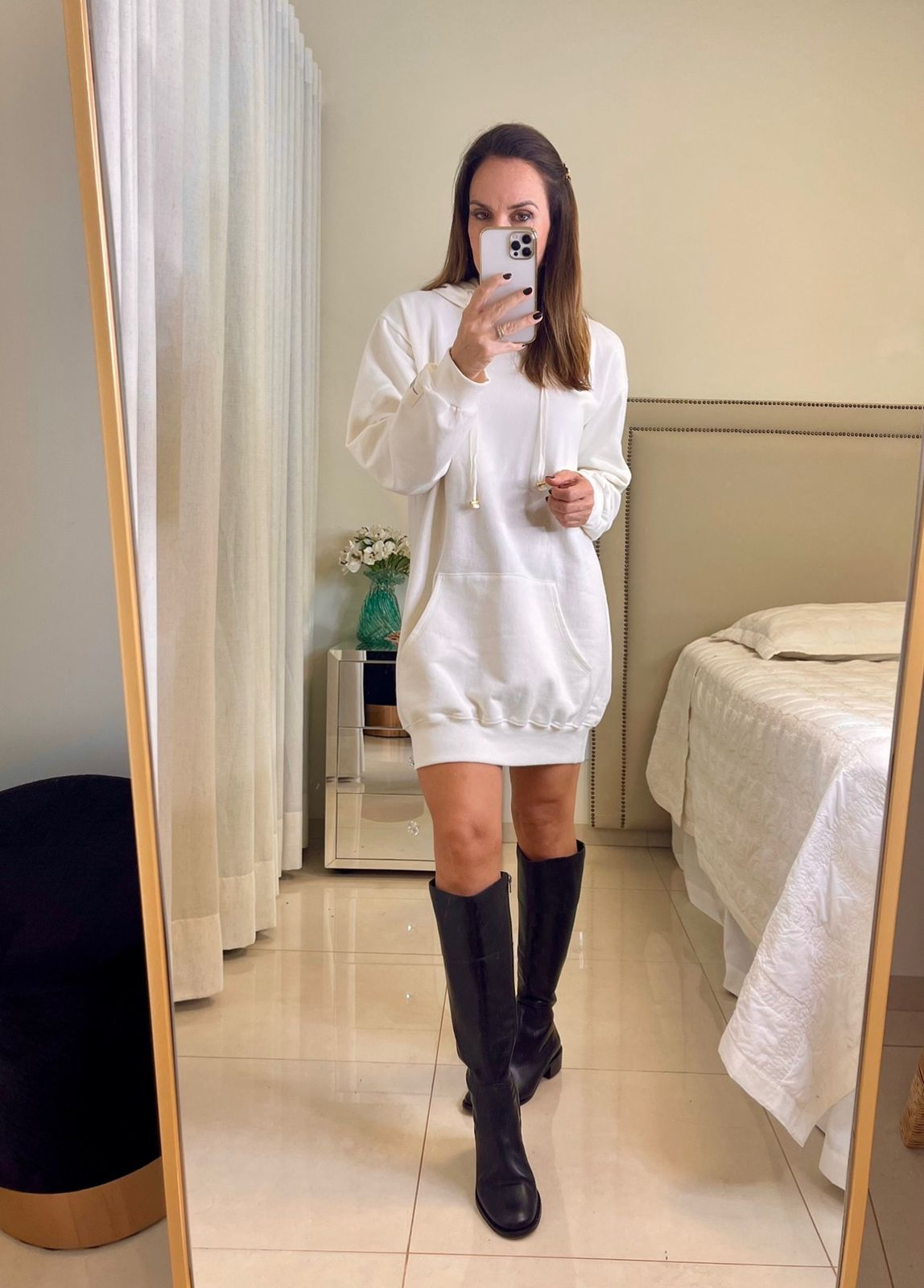moletom feminino oversized largo