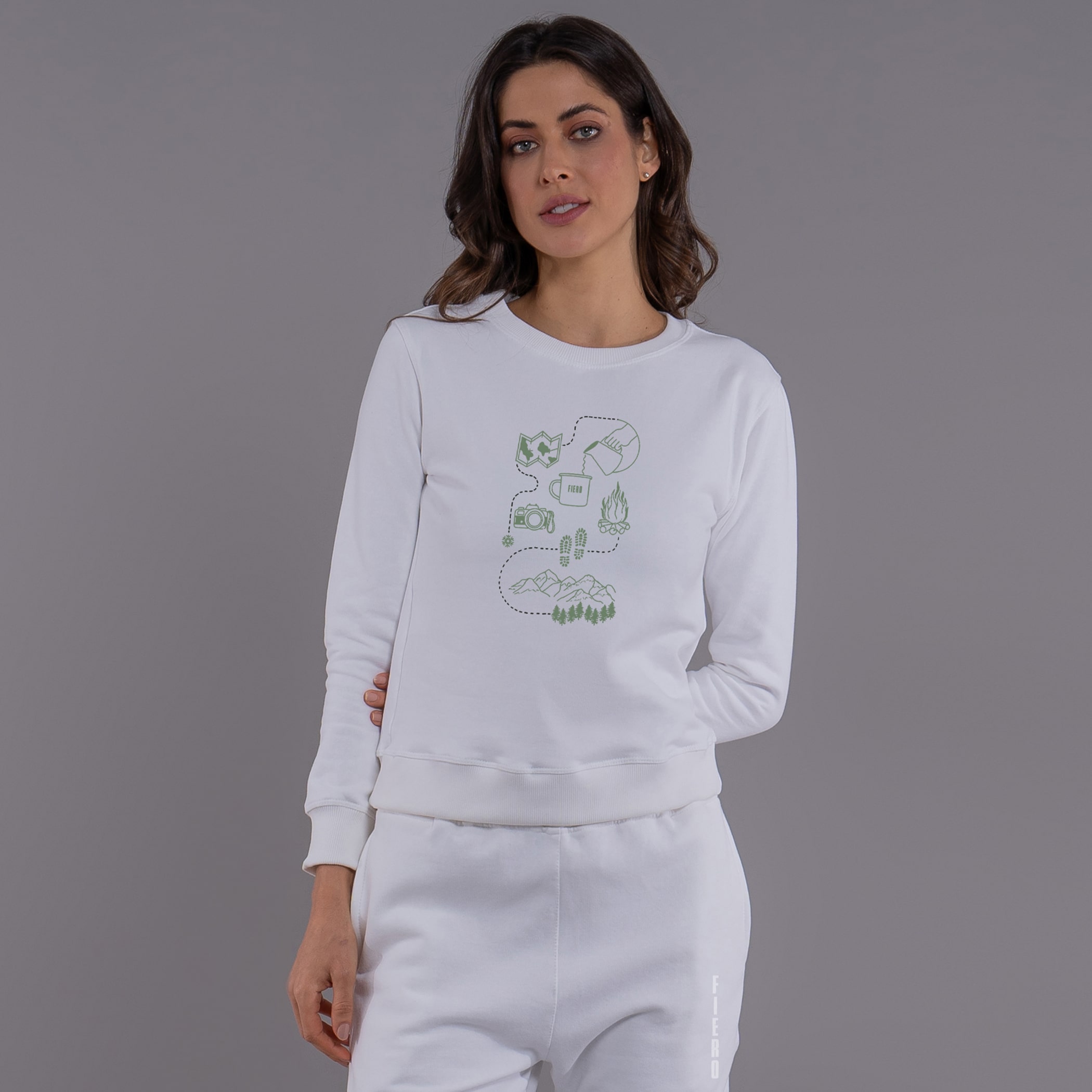 conjunto moletom feminino peluciado