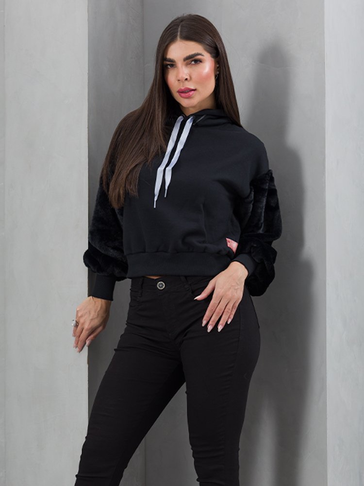 blusa de frio feminina peluciada