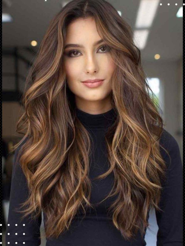 balayage em cabelo escuro