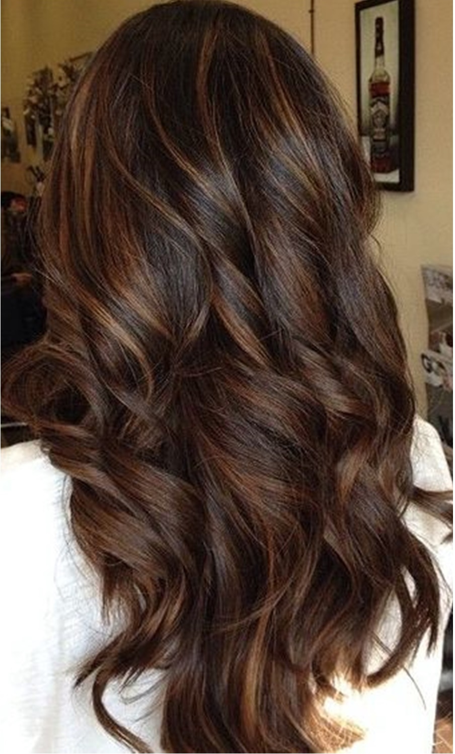 honey balayage em morenas