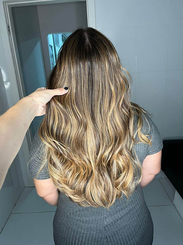 técnica balayage passo a passo