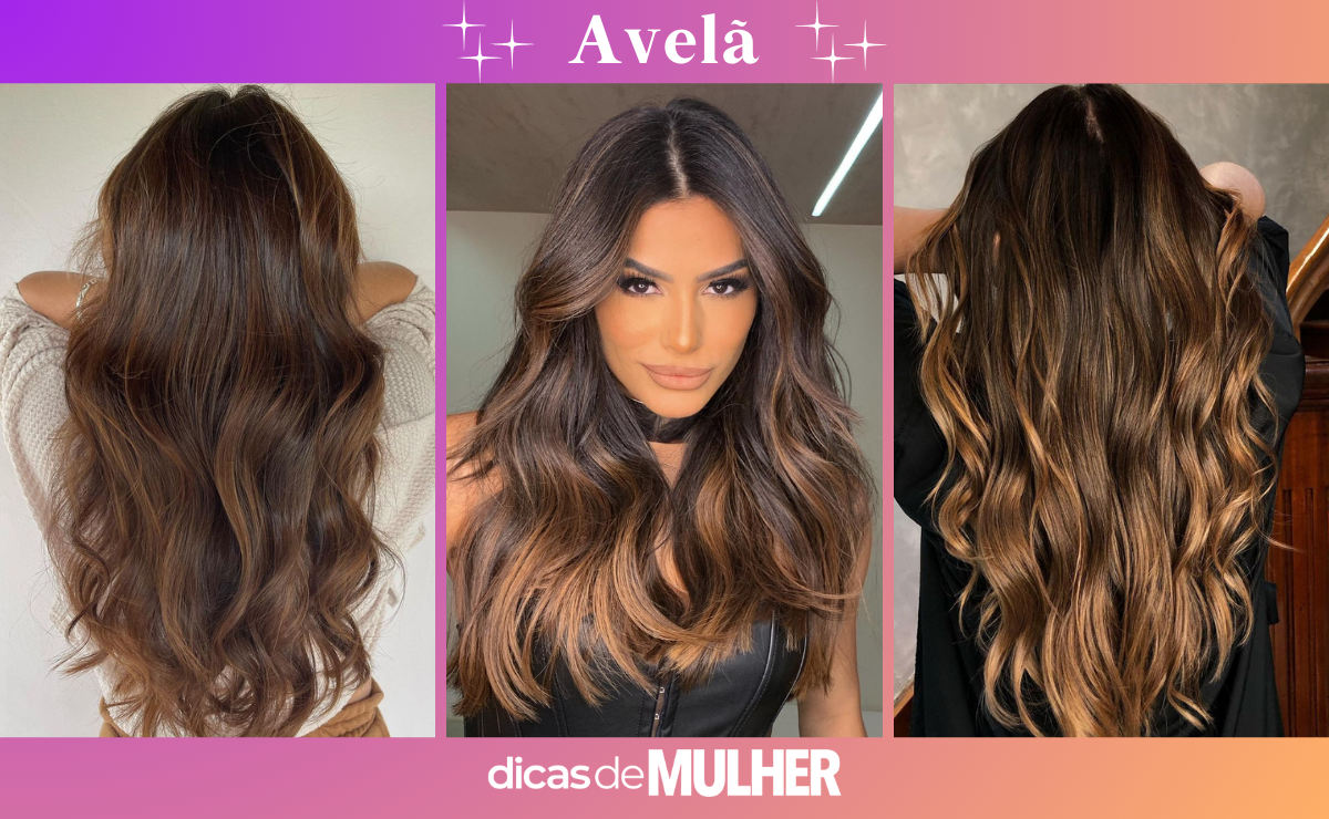 cabelo morena iluminada caramelo