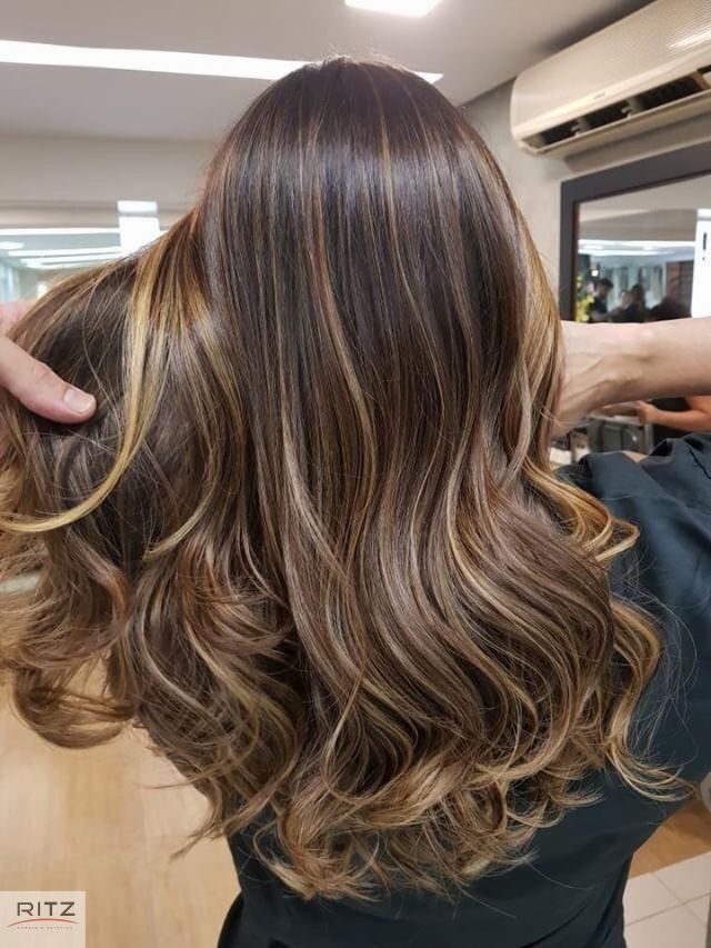 manutenção morena iluminada