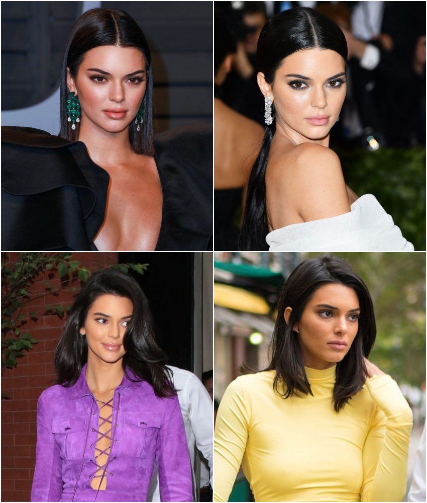 mechas em cabelo escuro