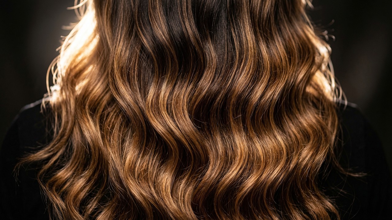 cabelo preto natural morena iluminada