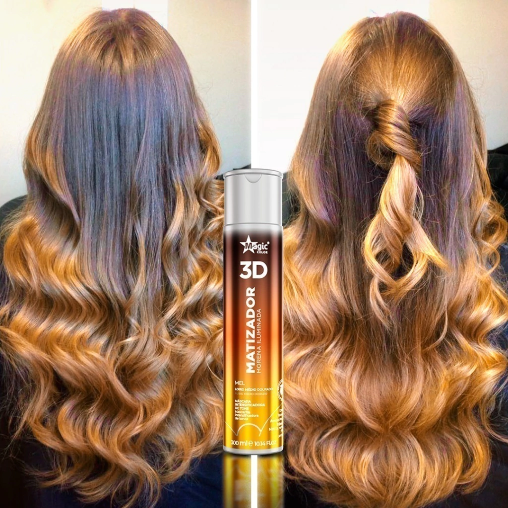 cabelo iluminado baixa manutenção