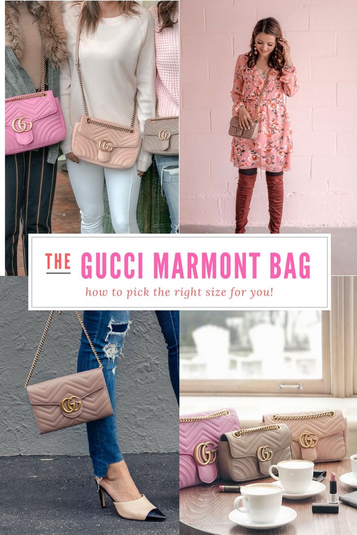 O que cabe na Gucci Marmont Mini Flap
