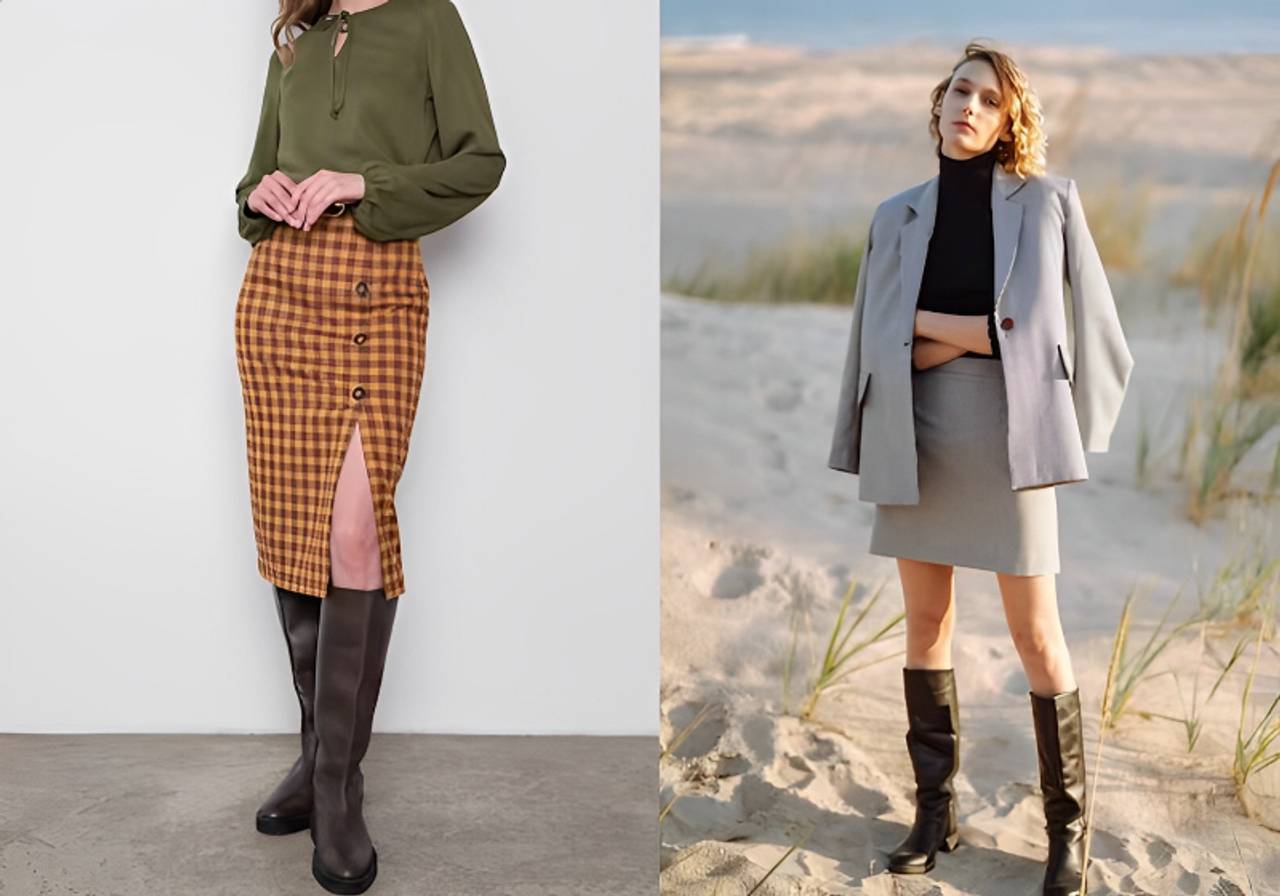 combinações bota montaria feminina