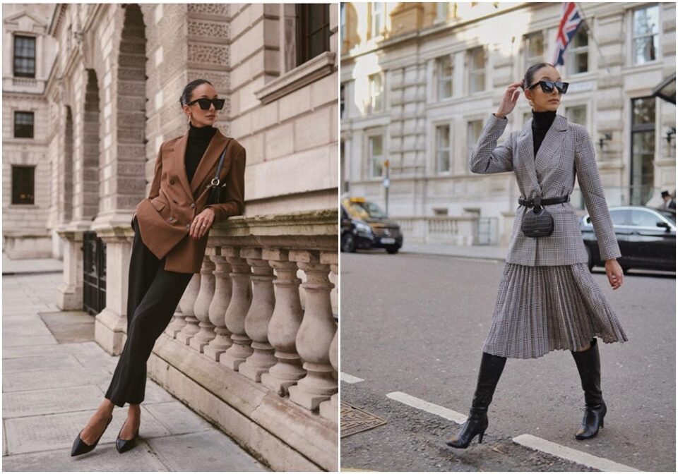 moda blazer feminino marrom