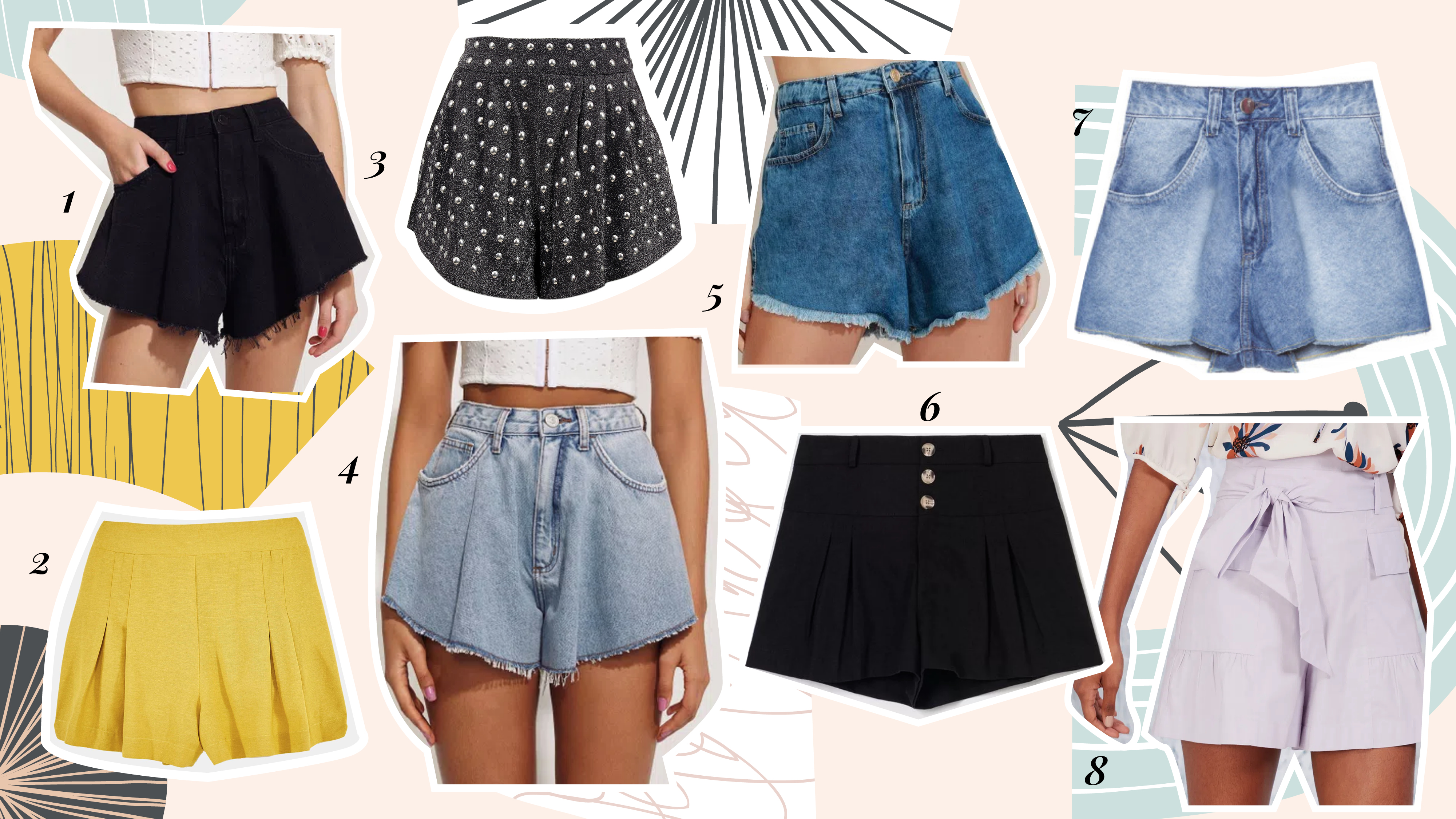 como usar shorts godê