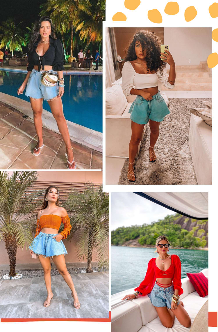 estilo shorts godê