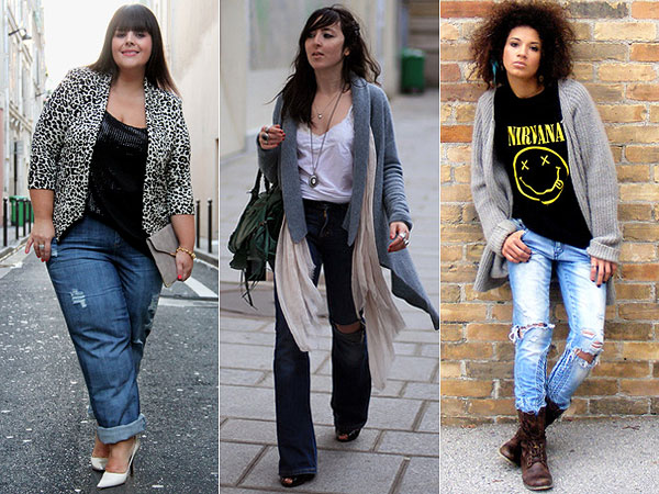 looks com calça jeans destroyed feminina