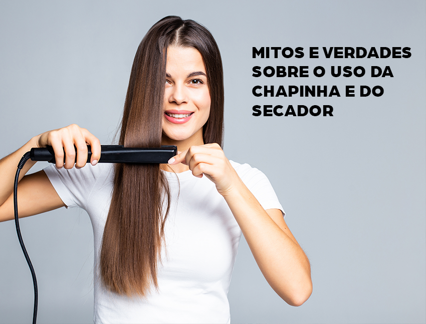 qual ferramenta de calor estraga mais o cabelo