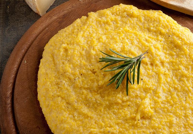 como fazer polenta