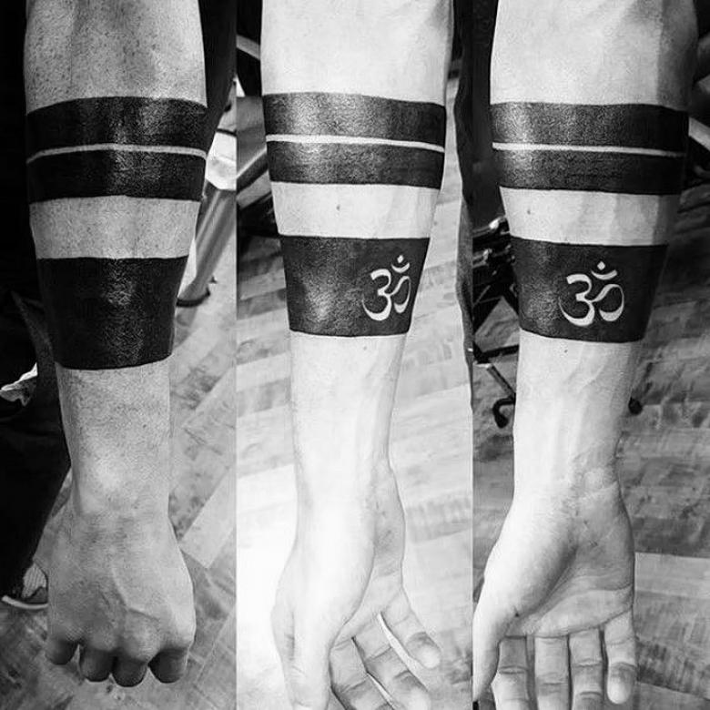 tatuagem luto braço