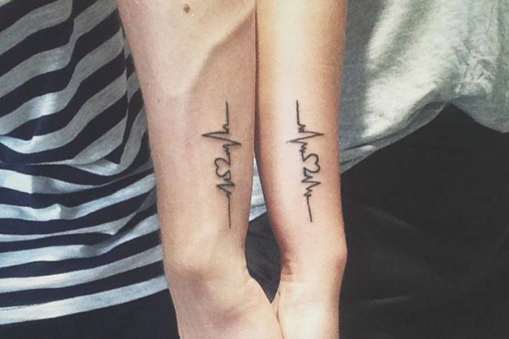 tatuagem geométrica braço