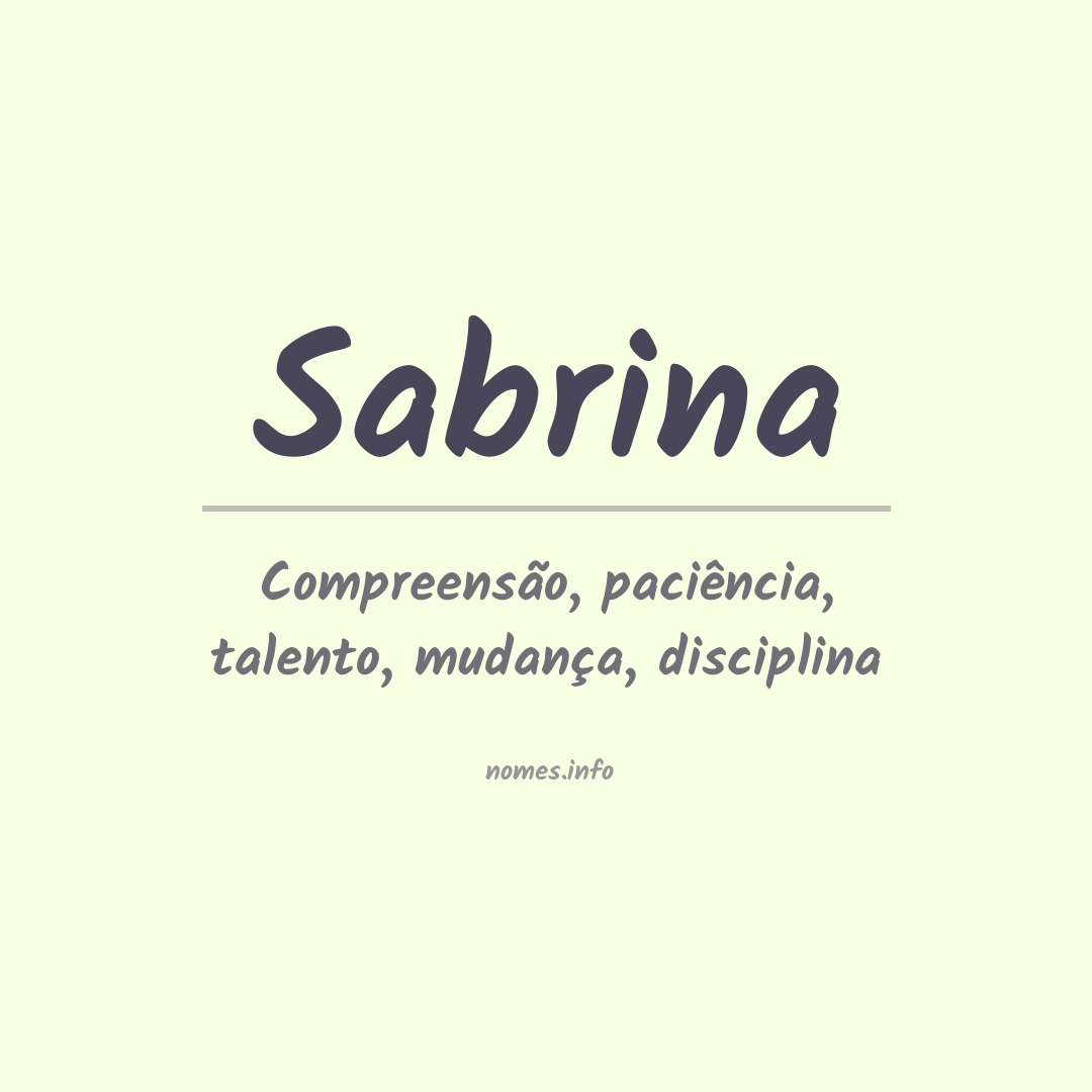 significado sabrina celta