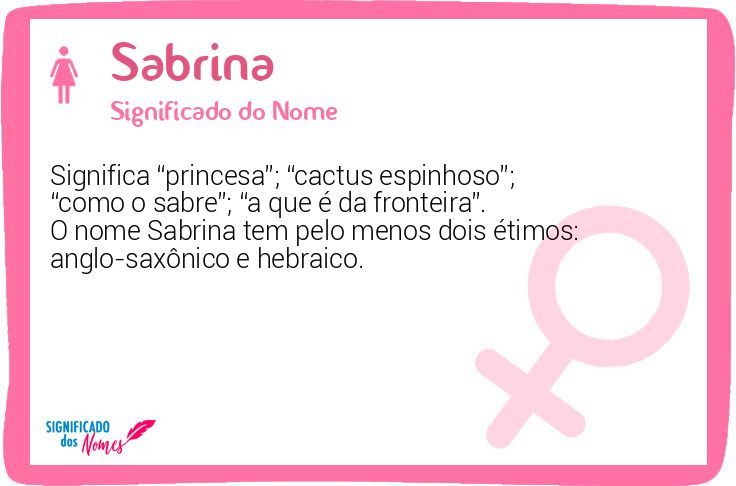 significado sabrina hebraico