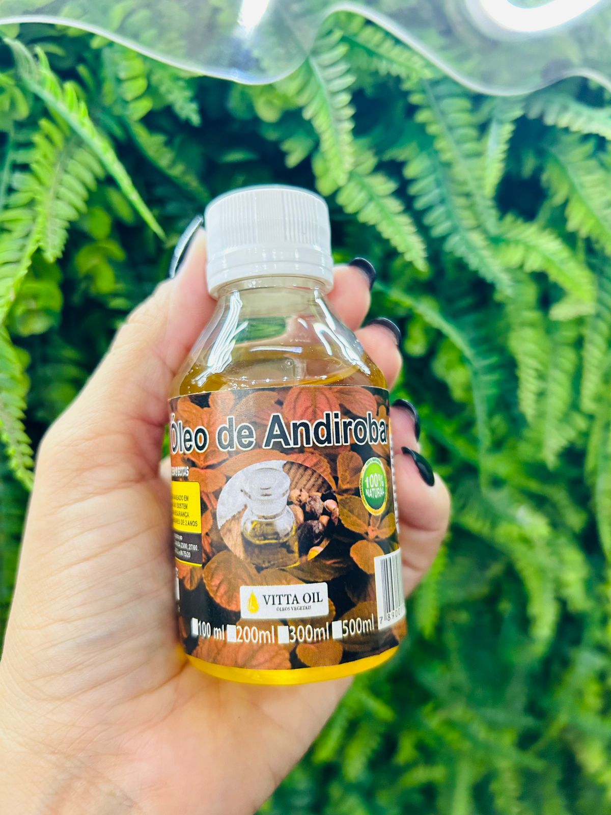 óleo de andiroba prensado a frio