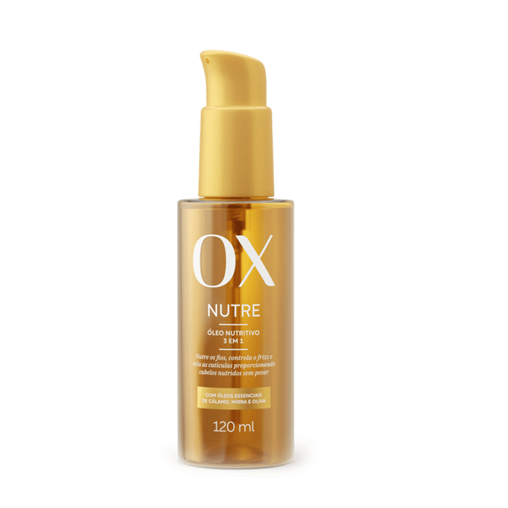 óleo para cabelo