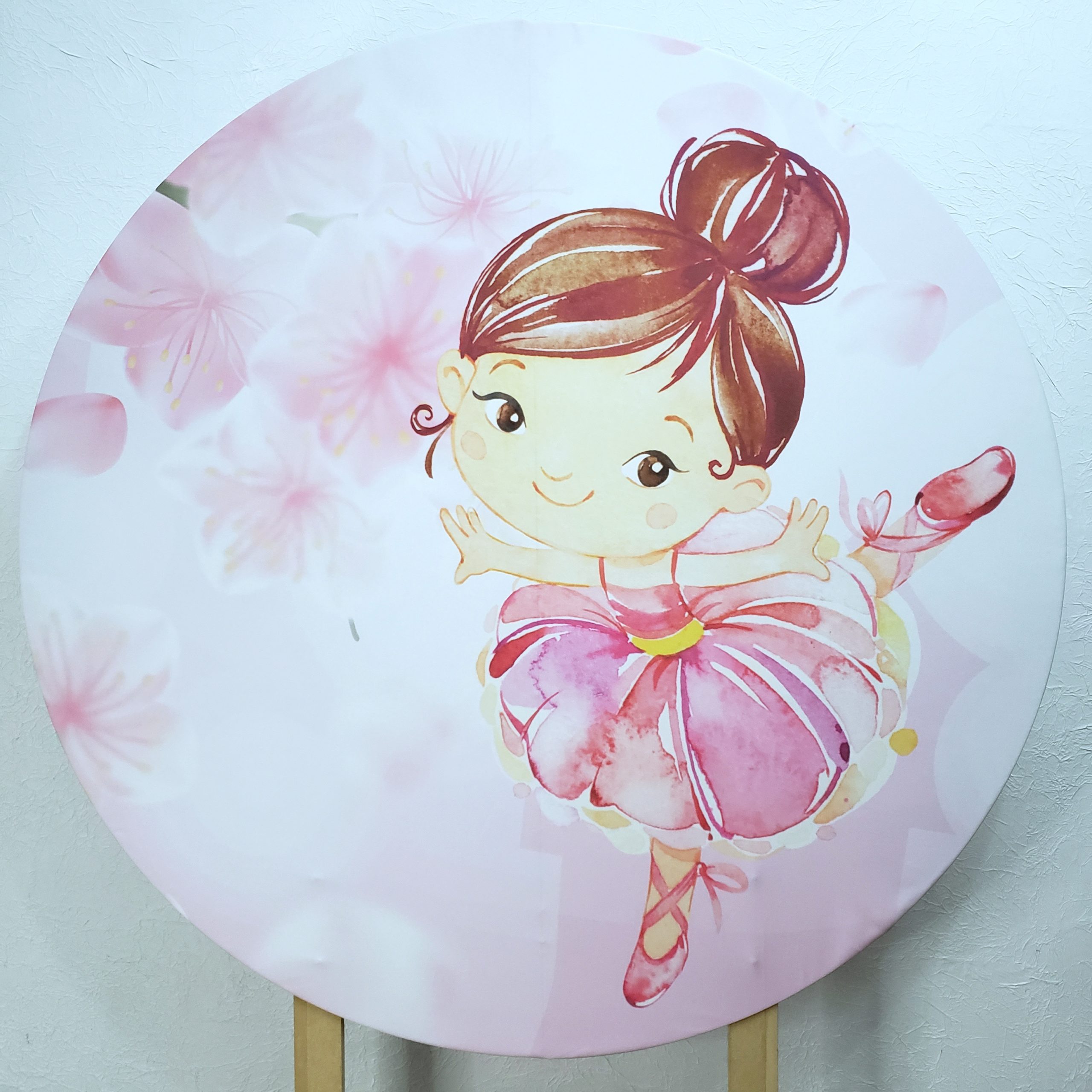 Painel bailarina aquarela