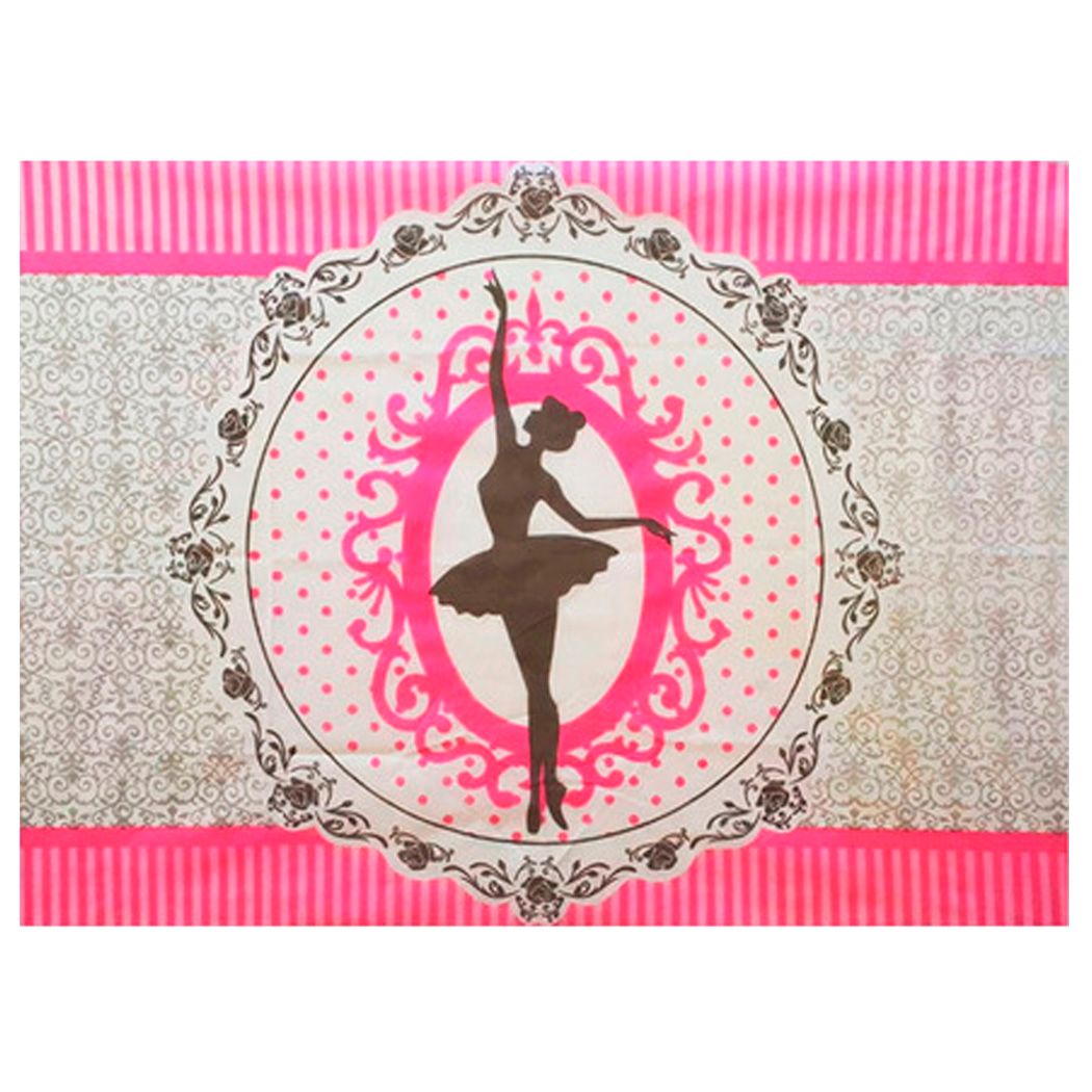 Painel bailarina com cilindros